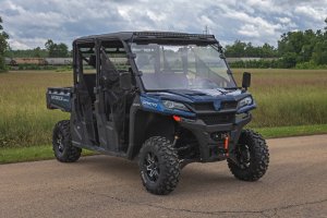 CFMOTO UFORCE 1000 LED Light Kit - Front - Rough Country - Single Row - Black